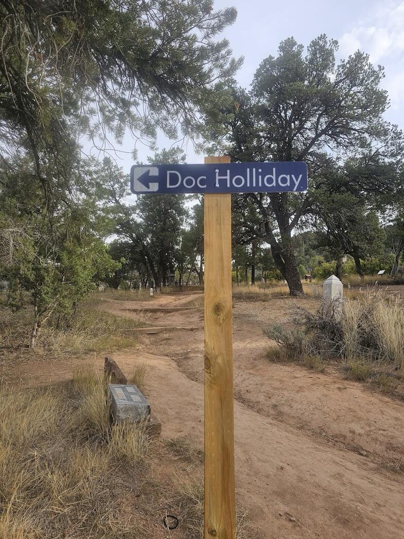 Picture of Doc Holliday Grave and Hiking Trail