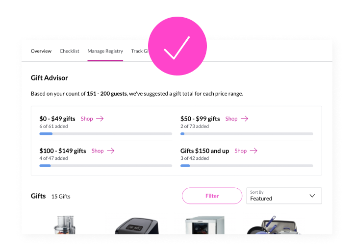 The Knot Online Wedding Registry & Gift Finder The Knot