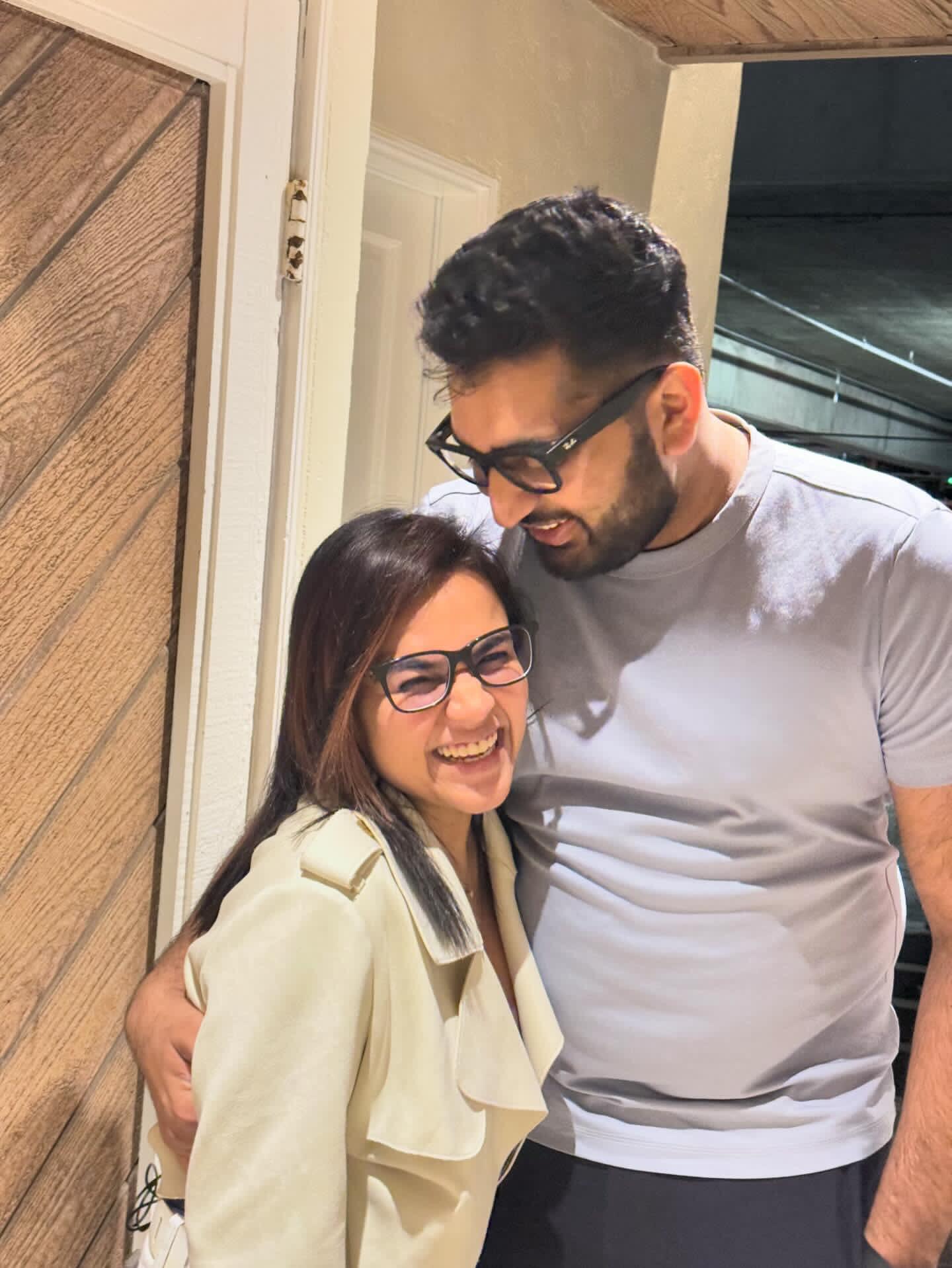 With love in our hearts and blessings above, our forever begins.” ❤️