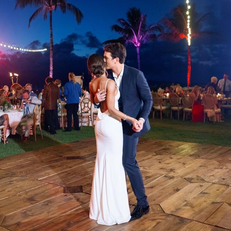 Miles and Keleigh Teller's first dance