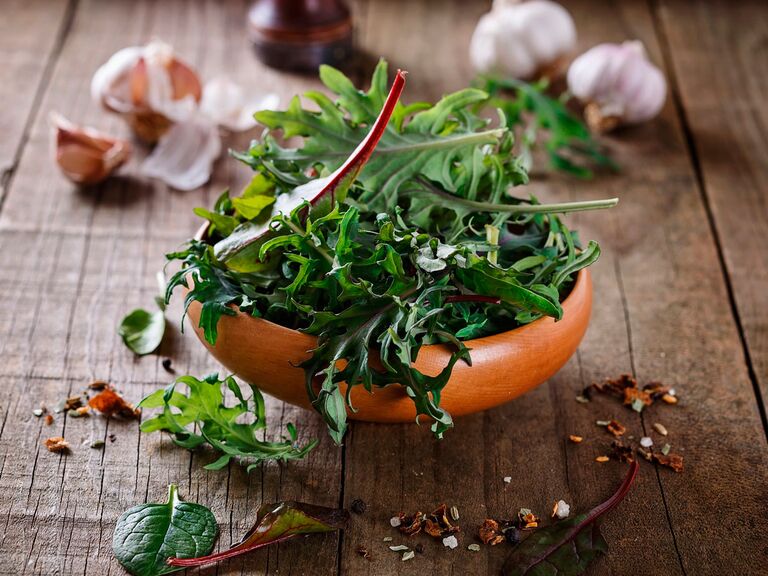arugula and kale salad