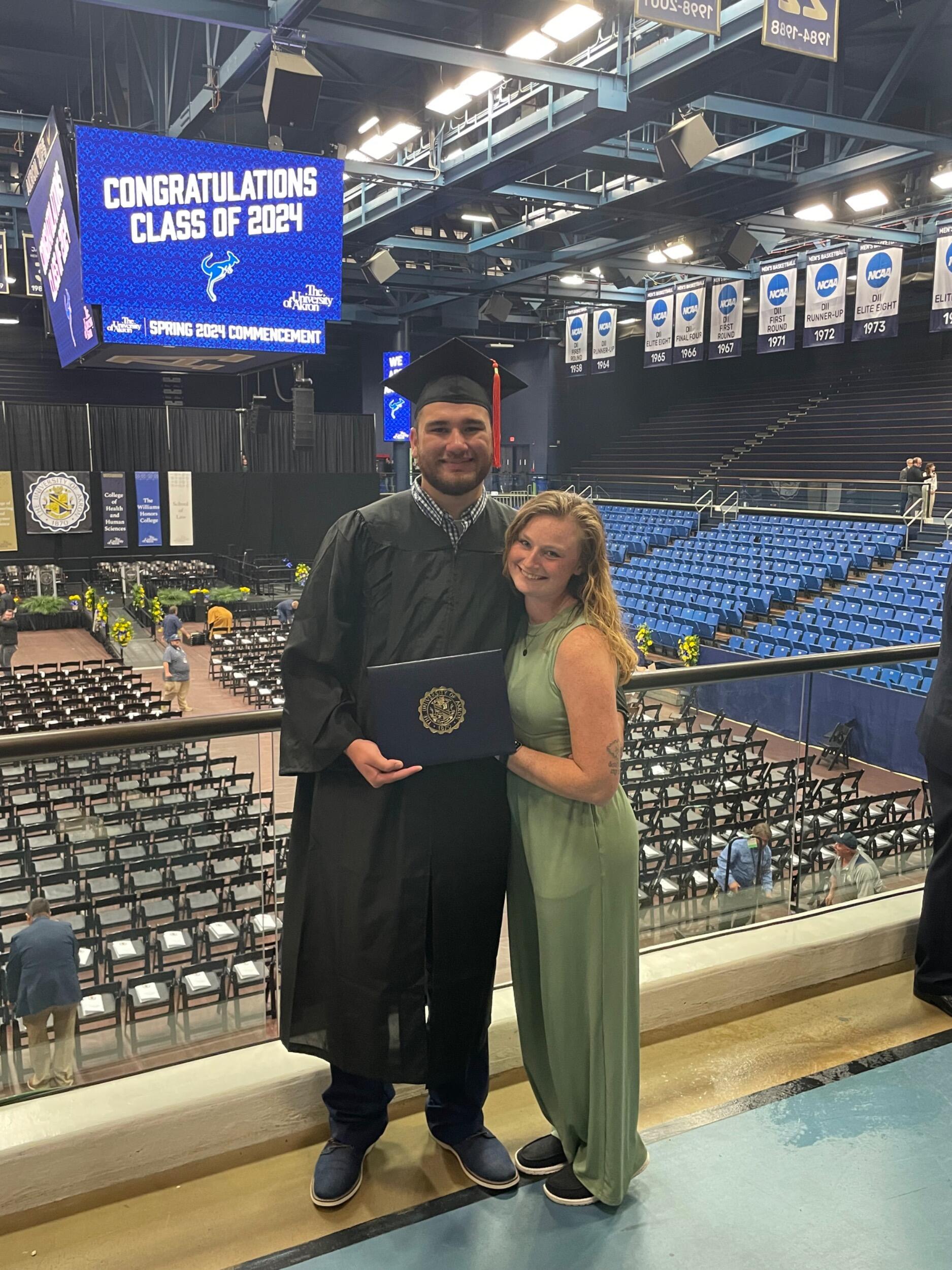 Shawn graduated college!