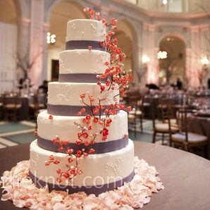 White and Pink Cake