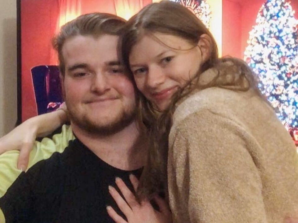 Picture of Our first Christmas together