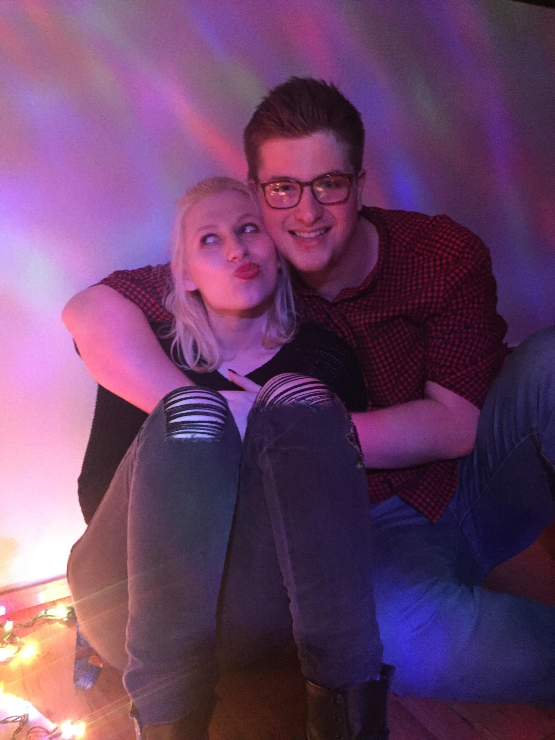 We met on our first day at the University of Washington, exactly eight years ago.