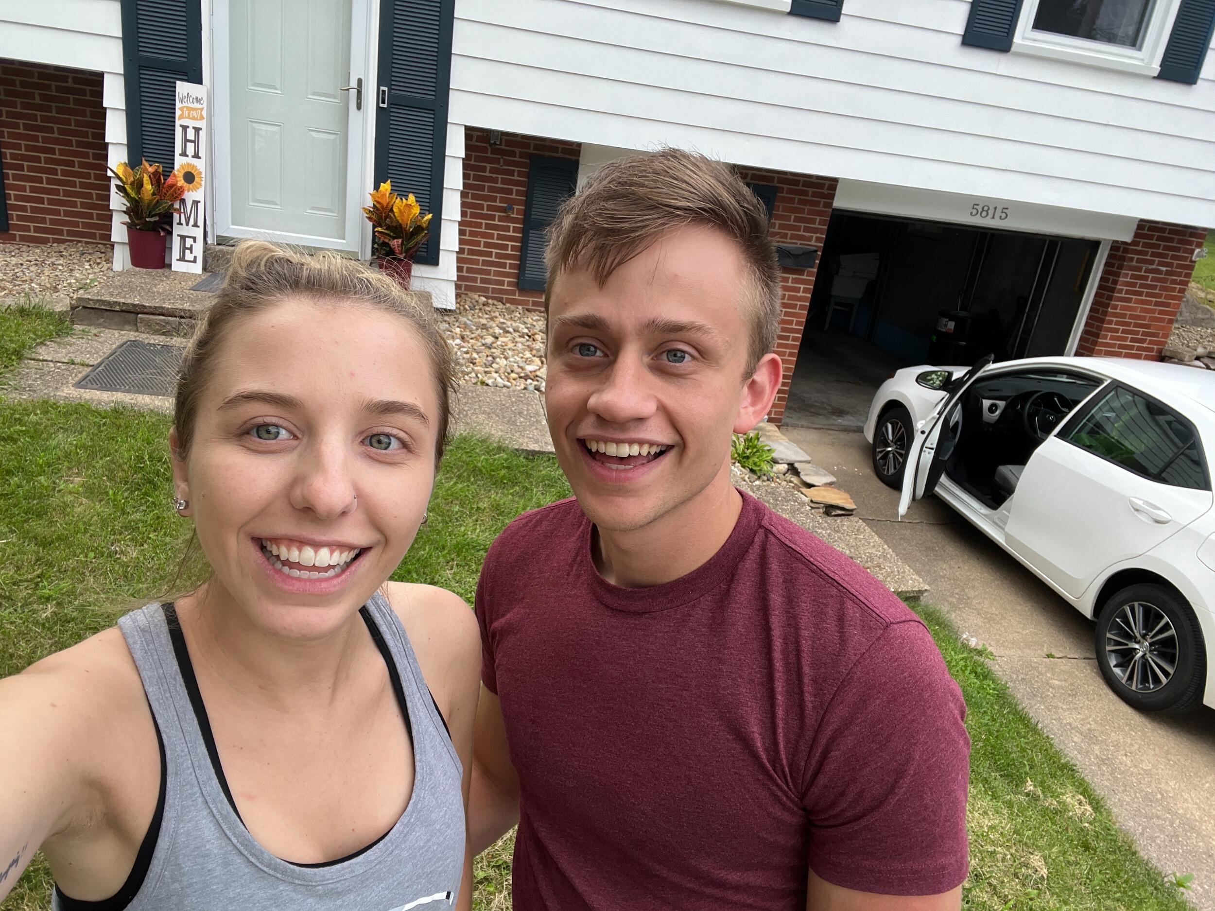 Officially moved in and making the house our home!