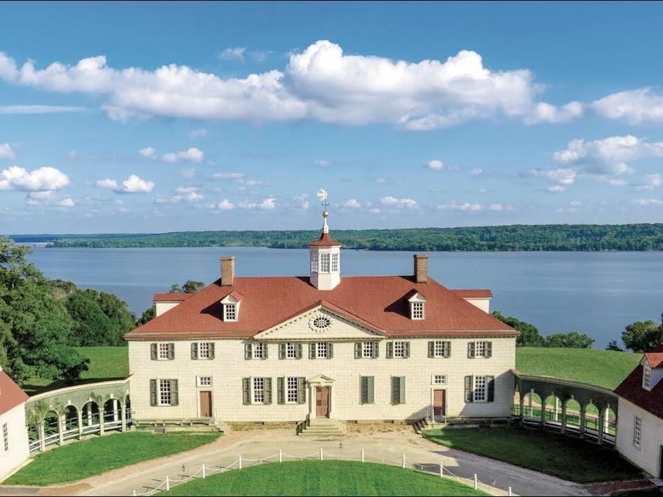 Picture of George Washington's Mount Vernon