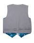Little Tuxedos "Mason" Kids Light Grey Suit (5-Piece Set) Flower Girl Dress and Ring Bearer Outfit - thumbnail - 5