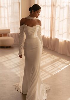 Martina Liana ML1997 Column Wedding Dress