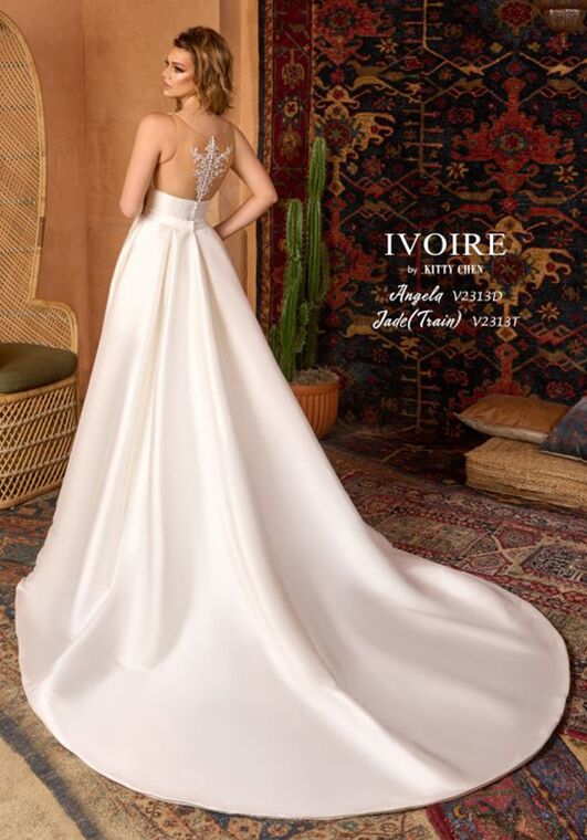 IVOIRE by KITTY CHEN ANGELA JADE, V2313 A-Line Wedding Dress - 2