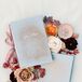 Velvet Vow Books with Silk Ribbon