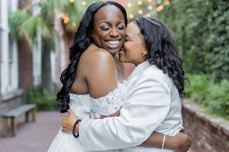 “Our friendship started in 2019 with a girl’s night out, a glass of sweet red and a t-shirt that said Free Hugs,” laughs Ebony Strudwick. She and Gill