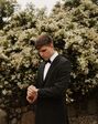 Suit Shop Men's Black Suit Tuxedo - thumbnail - 4