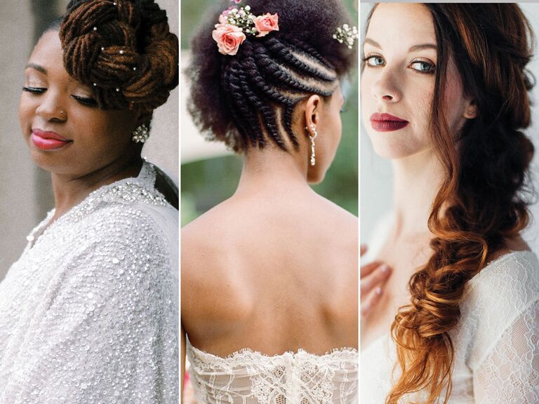 country wedding braided hairstyles