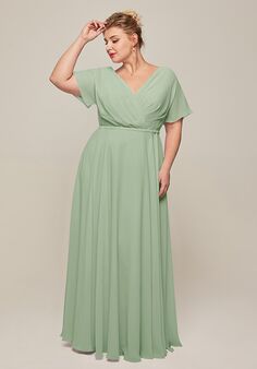 AW Bridal AW Ginny Dress V-Neck Bridesmaid Dress