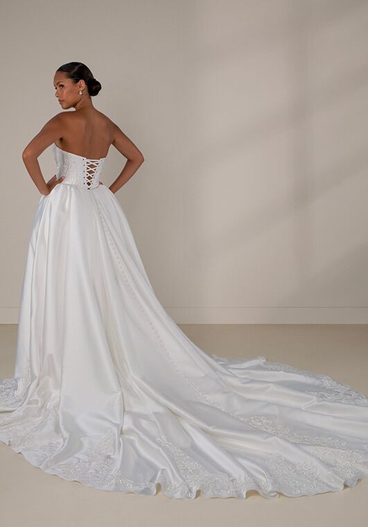 Martina Liana Luxe LE1436 Fit-and-Flare Wedding Dress - 7