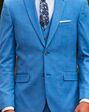 BLACKTIE SHARKSKIN Marine Blue Wedding Suit Blue Tuxedo - thumbnail - 3