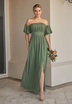 B2 Bridesmaids by Jasmine B253004 Off the Shoulder Bridesmaid Dress