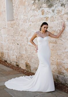 Martina Liana 1401 Column Wedding Dress
