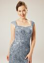 AW Bridal AW Rosanna Dress Blue Mother Of The Bride Dress - thumbnail - 5