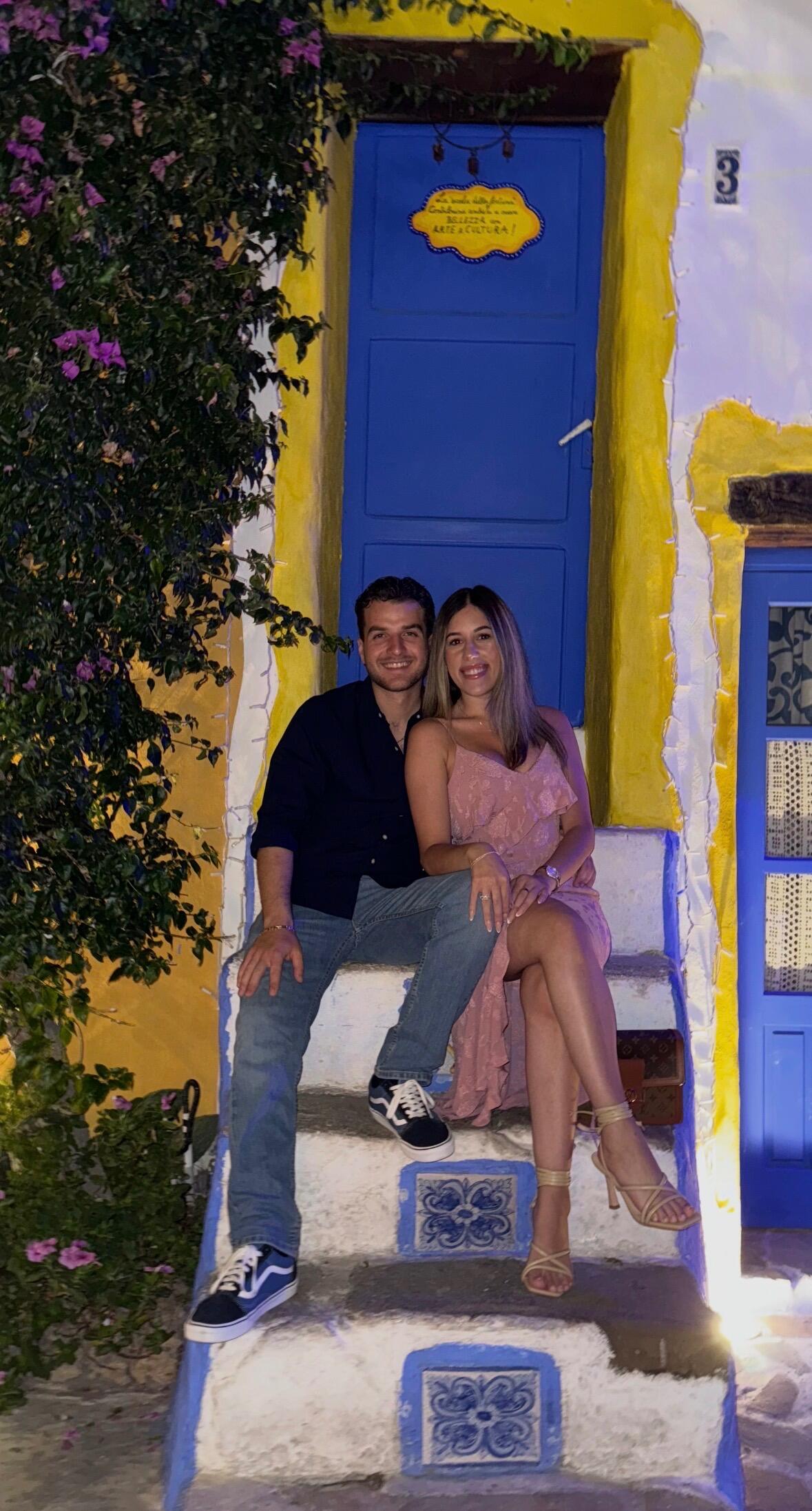 We both come from the beautiful island of Sicily, raised only a few hours apart and surrounded by the same traditions, family values. But our story actually started years before our first date… even if it didn’t quite look like a love story at the time.

In 2013, when Brenda had just moved to the United States from Italy, she spoke very little English and was trying to navigate a brand-new world. The school introduced her to the only other Italian-speaking student they knew — her future fiancé. The hope was that Giuseppe would help translate, guide her, and help her feel more comfortable. However, like many 13-year-old boys, he wasn’t exactly thrilled about the responsibility and quickly disappeared, leaving her standing in the courtyard by herself.

Safe to say… it was not love at first sight.