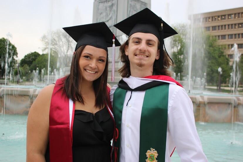 Lexi graduated IUPUI and Jax graduated Wabash College!