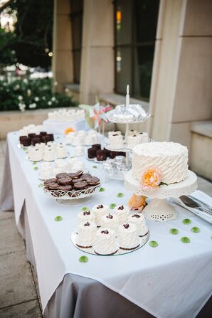 Cake and Cookie Dessert Spread