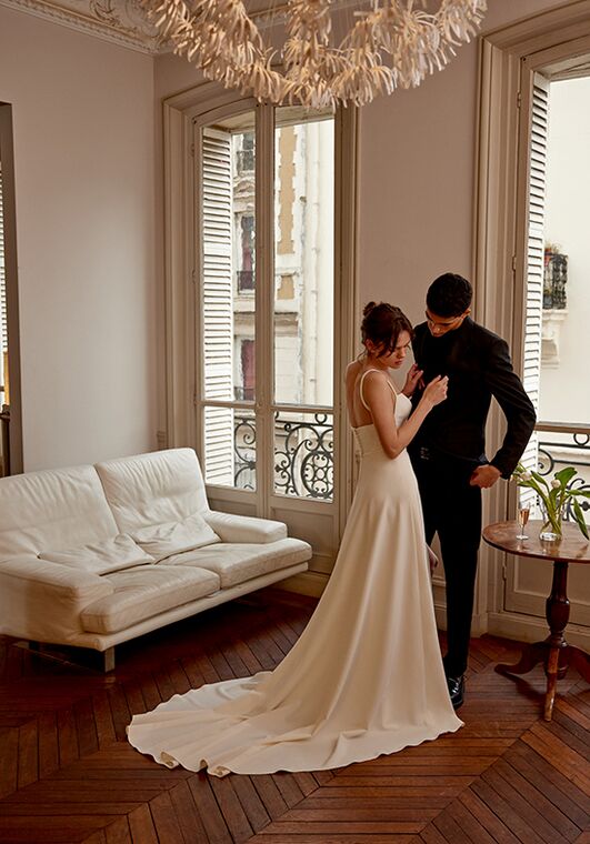 Adore by Justin Alexander Beau A-Line Wedding Dress - 5