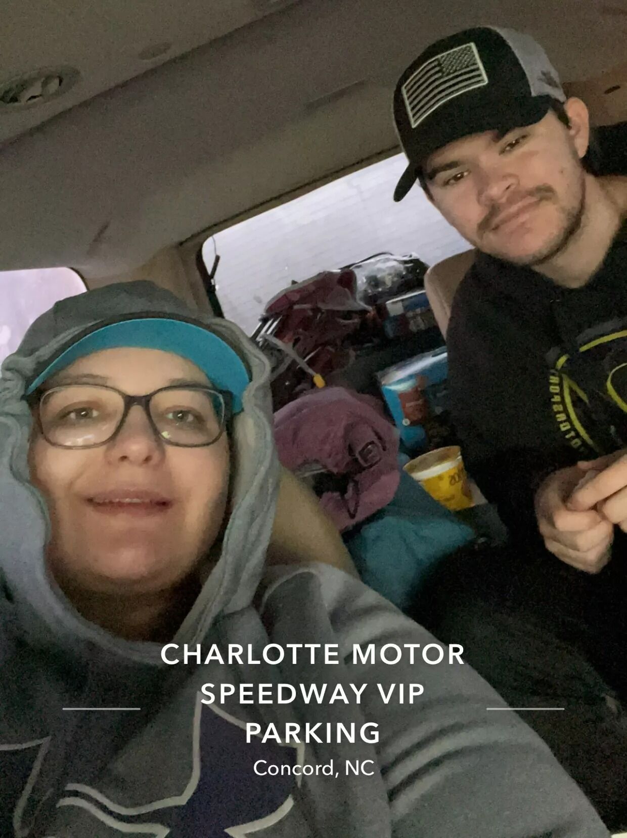Picture of Love on the Fast Track: Carmen and Caleb's NASCAR Adventure 