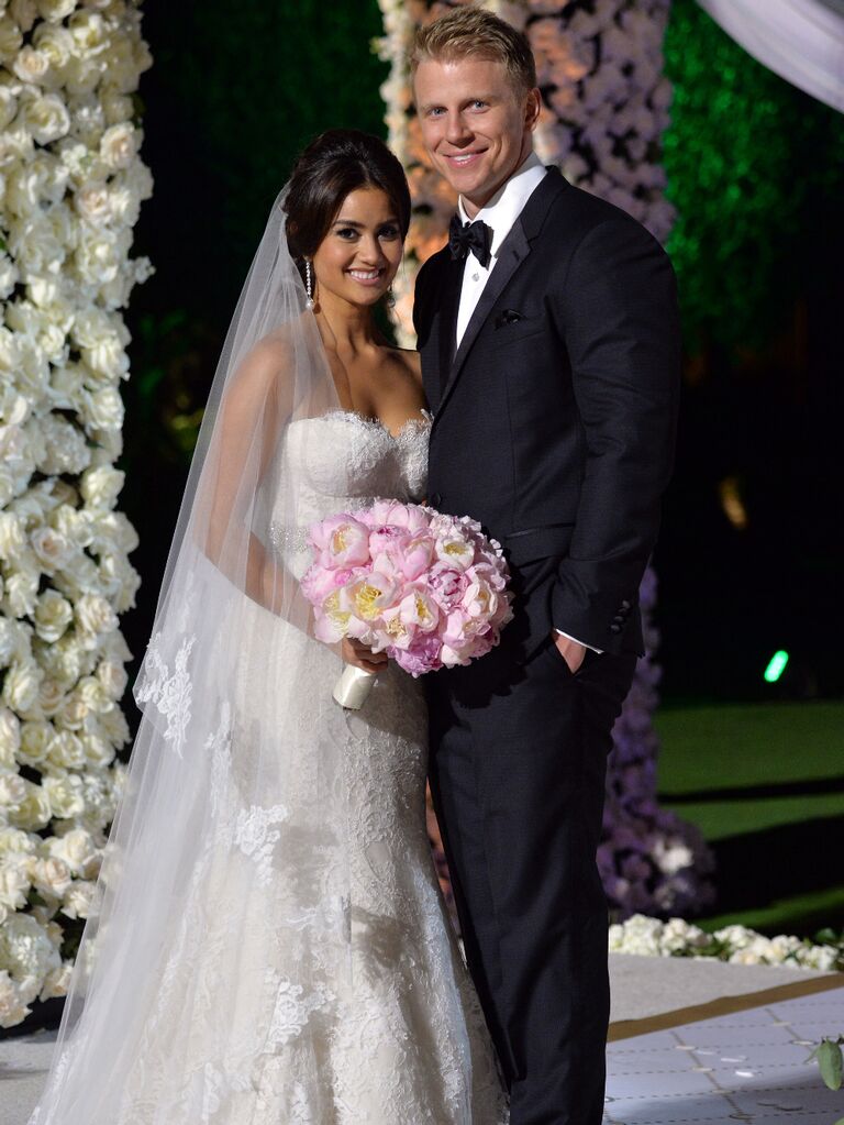 Catherine Giudici's wedding dress