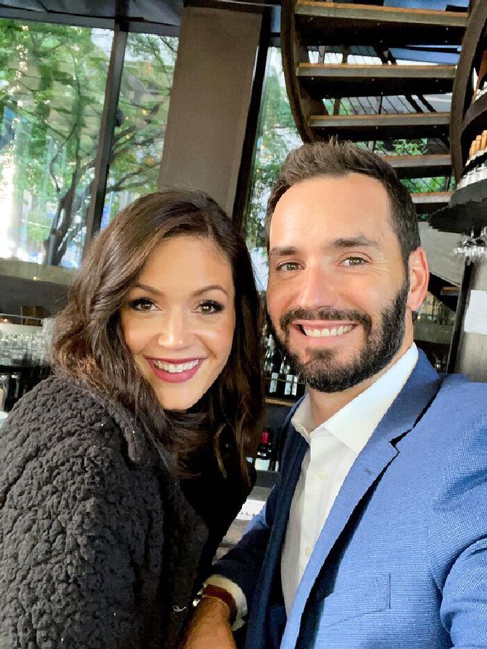 Bachelorette Desiree Siegfried and Chris Siegfried