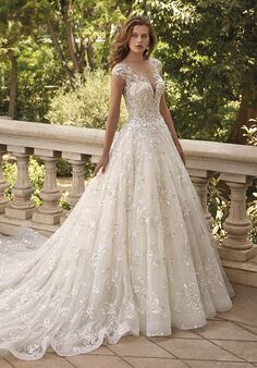 Demetrios DP460 Ball Gown Wedding Dress