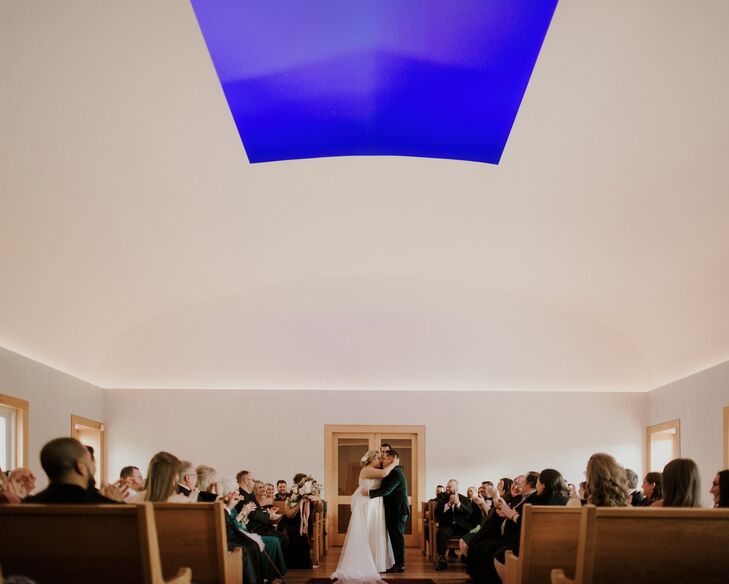 Wedding Ceremony at Live Oak Friends Meeting House in Texas