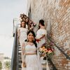 This Colorful Wedding at Brik in Fort Worth, Texas, Celebrated The Couple's Mexican and Nepali Heritage
