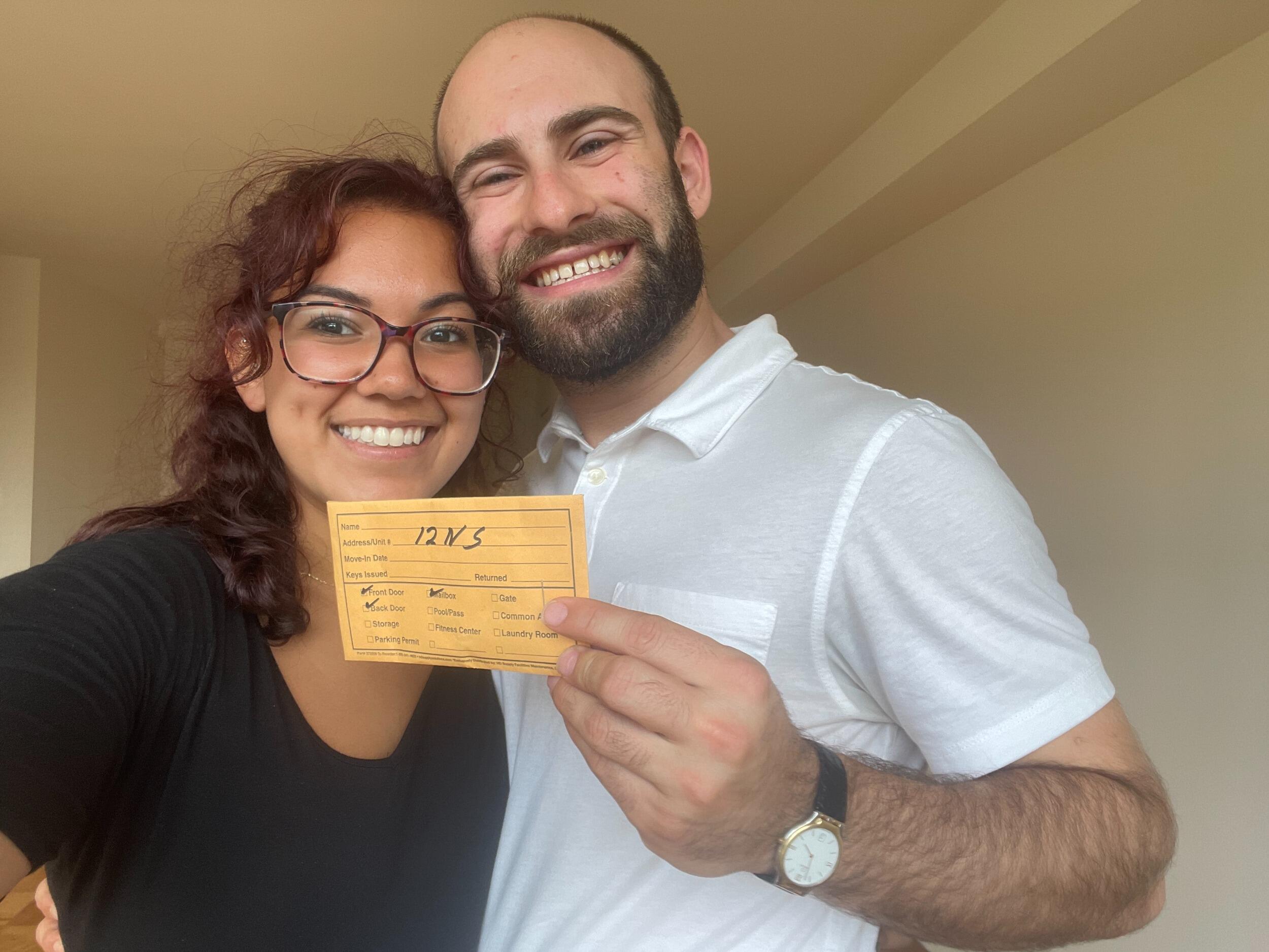 First apartment together!