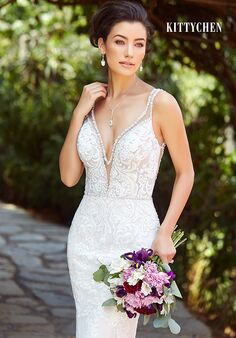 KITTYCHEN KYRA, H1942 Mermaid Wedding Dress