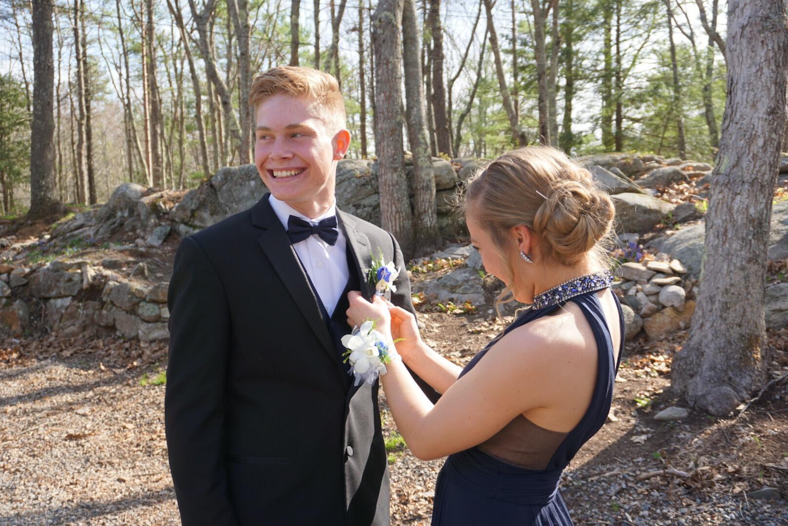 Our first prom! 