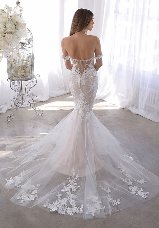 Blue by Enzoani Olenka Mermaid Wedding Dress - 3