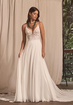 Lillian West 66286 A-Line Wedding Dress