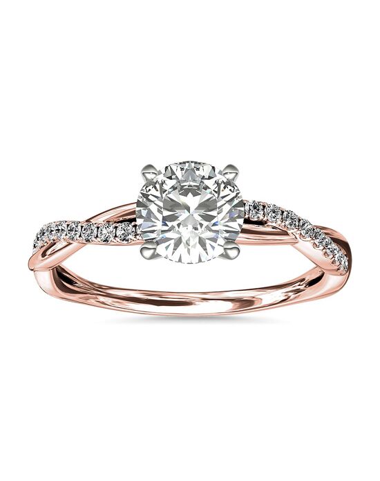 Blue Nile Round Cut Engagement Ring - 1
