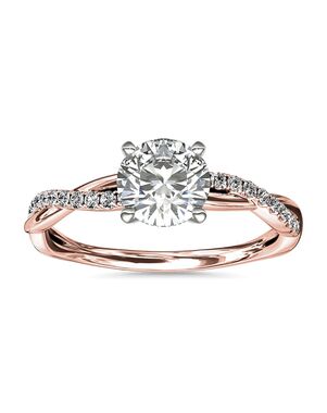 Blue Nile Round Cut Engagement Ring