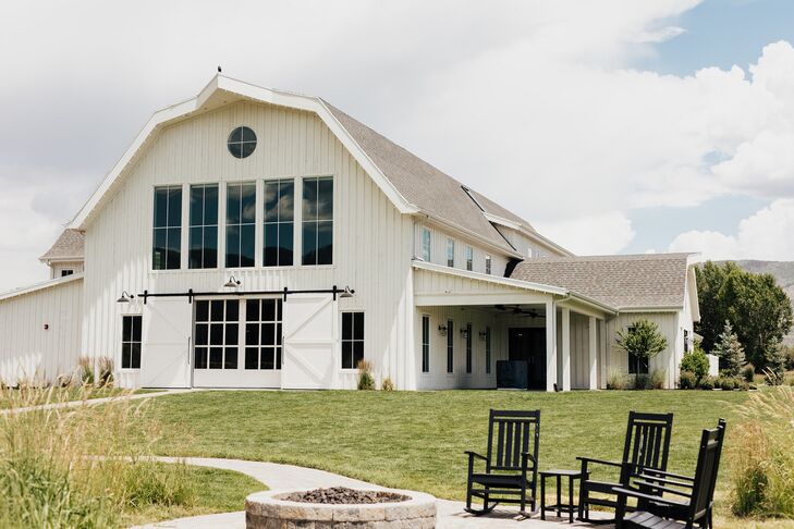 Wedding Reception Barn at River Bottoms Ranch in Midway, Utah