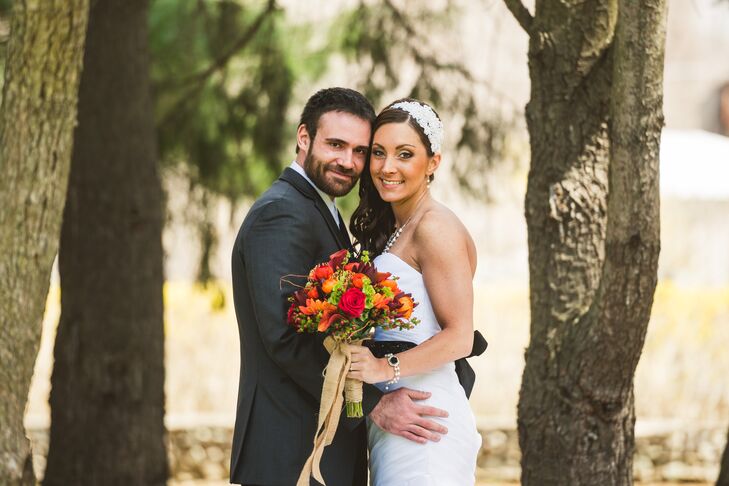 Ashley Pagano (27 and a graphic designer) and Eric Walbrecht (31 and a product manager) love the outdoors and are very laid-back, so they went for the