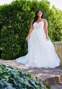 Essense of Australia D3587 plus Ball Gown Wedding Dress - thumbnail - 1