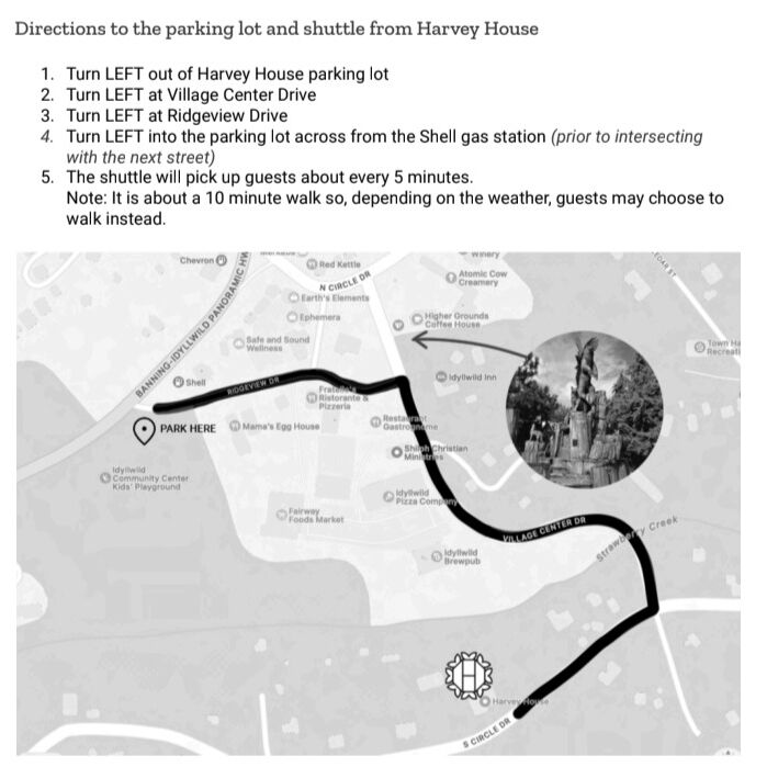 Picture of Parking for Harvey House