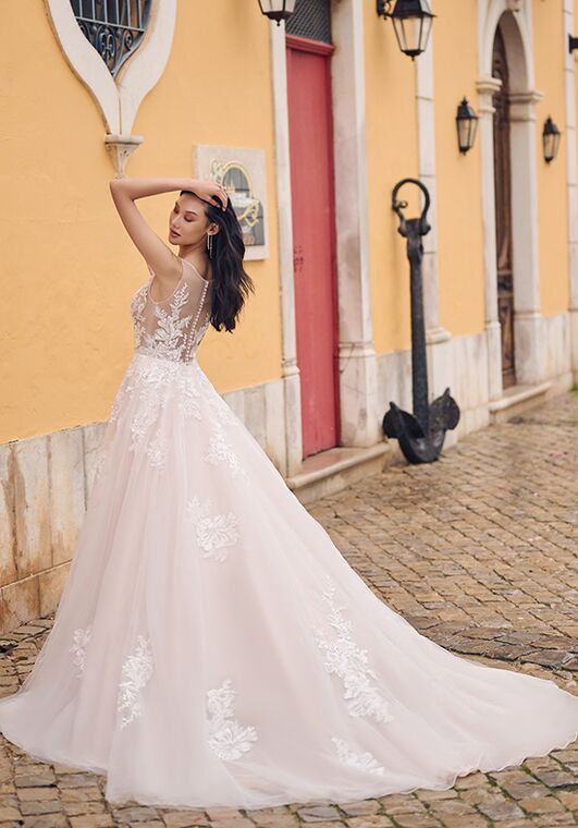 Maggie Sottero LINDSEY Ball Gown Wedding Dress - 6