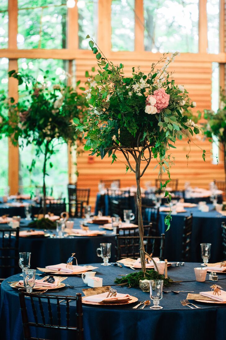 Miniature Tree Centerpieces