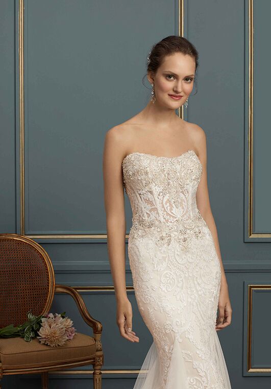 Amaré Couture C121 Nicolette Mermaid Wedding Dress - 3