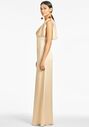 Sachin & Babi Chelsea Gown - Champagne One Shoulder Bridesmaid Dress - thumbnail - 3
