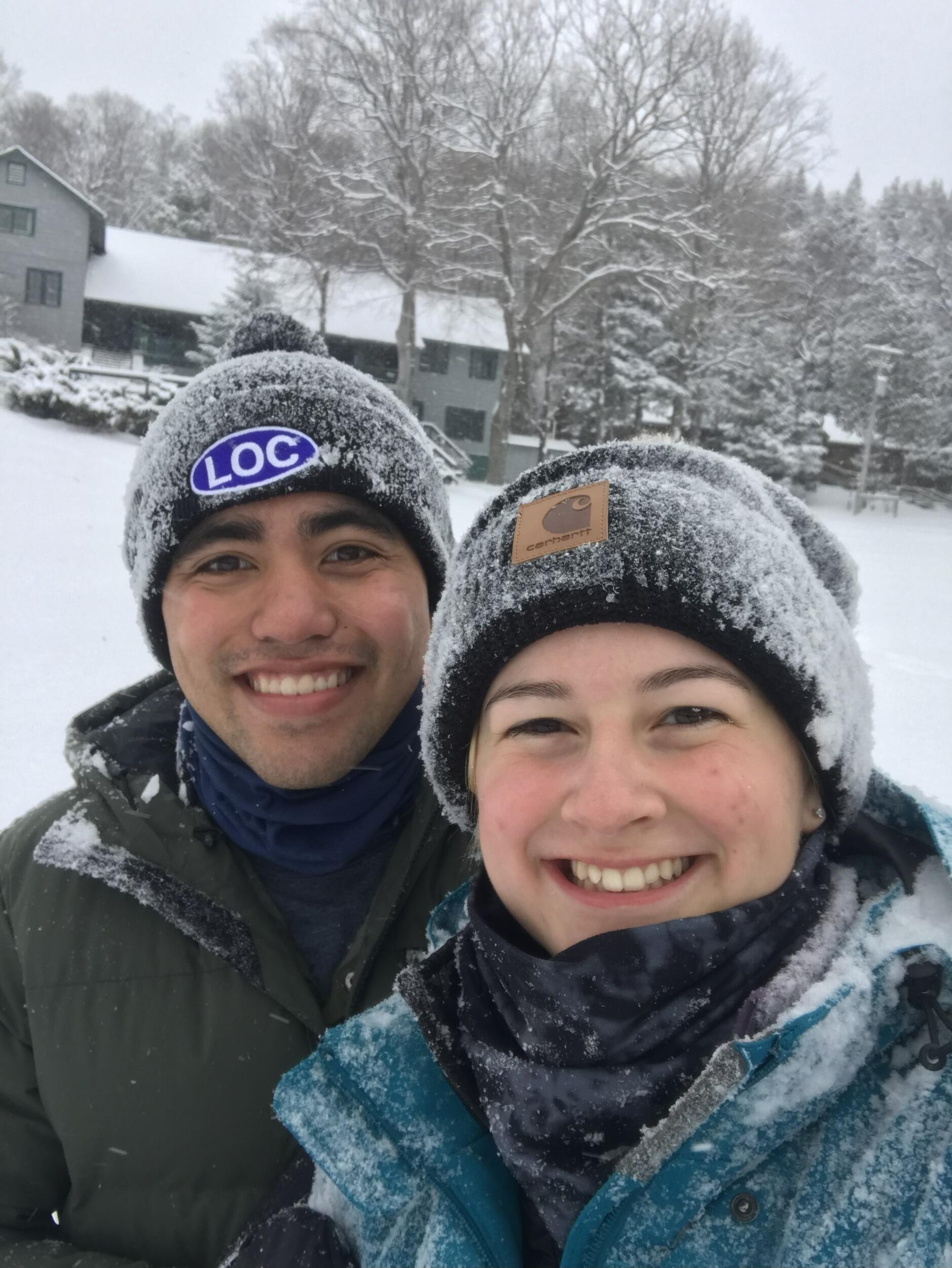 Tasha somehow convinces Josh to work in the freezing cold at L.O.C.